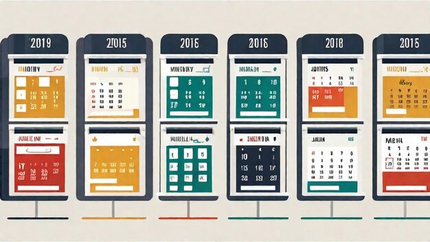 Foto date e calendari intriganti