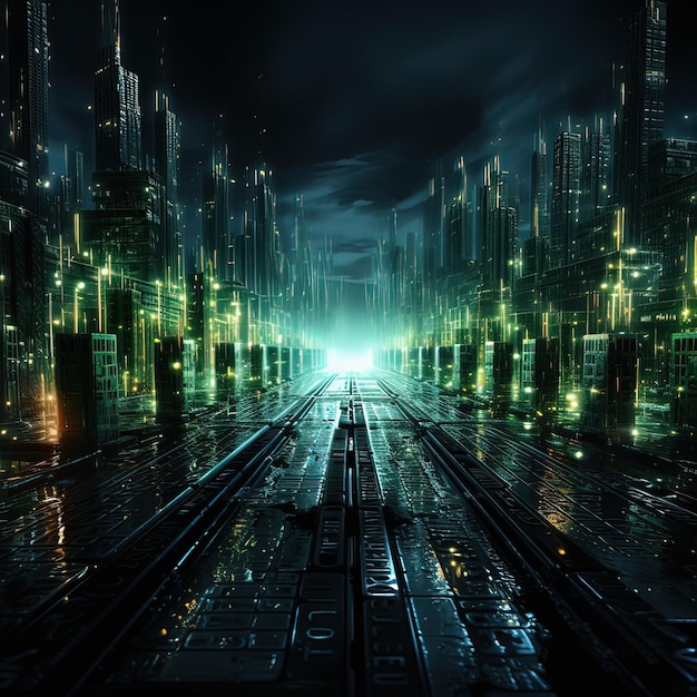 Intriguing Hacking Wallpaper Cybernetic Aesthetics Background