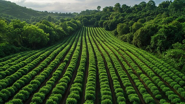 Photo introducing agroforestry practices background