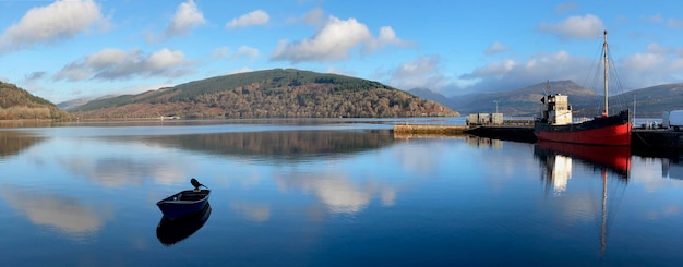 Photo inveraray loch fyne scotland