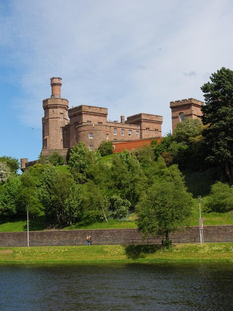 Photo inverness city in scotland