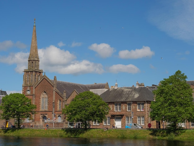 Inverness stad in Schotland.