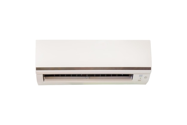 Photo inverter air conditioner with clipping path on white background electronics appliances