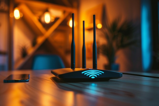 Investigate the economic implications of home WiFi generative ai