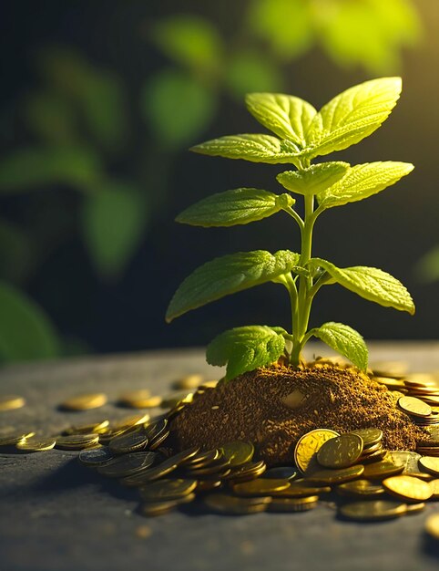 Premium Ai Image Investment Finance Concept Illustration Premium Ai Image Investment Finance Concept Illustration