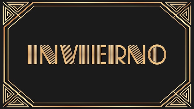 Photo invierno jazz gold text