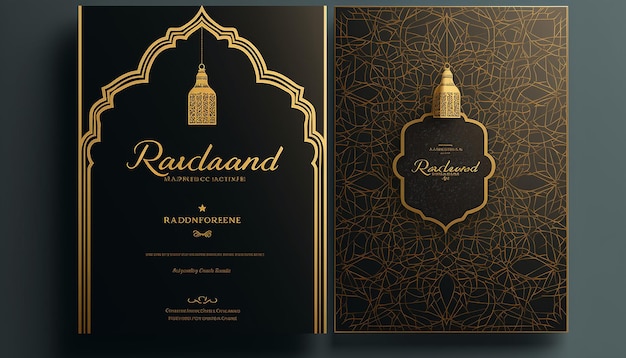 Invitation template ramadan