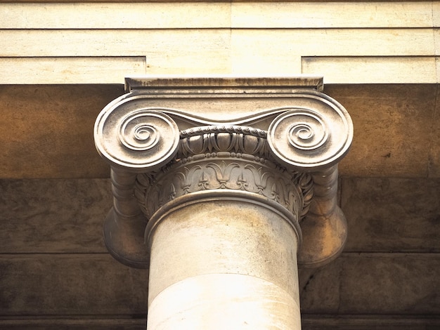 Ionic capital aka chapiter