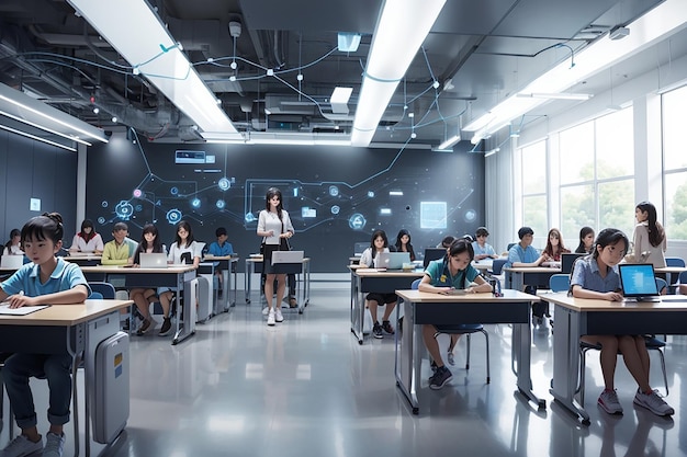 IoT and Education Smart Connections in the Futuristic Classroom