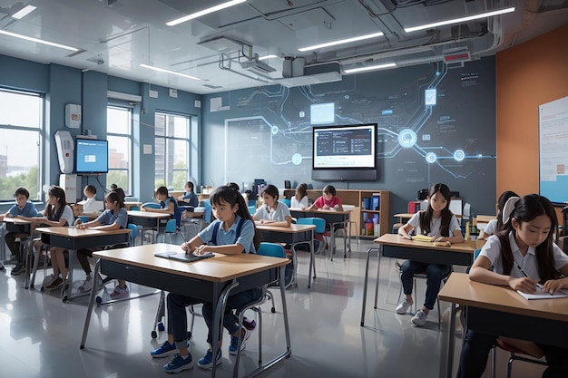 IoT and Education Smart Connections in the Futuristic Classroom