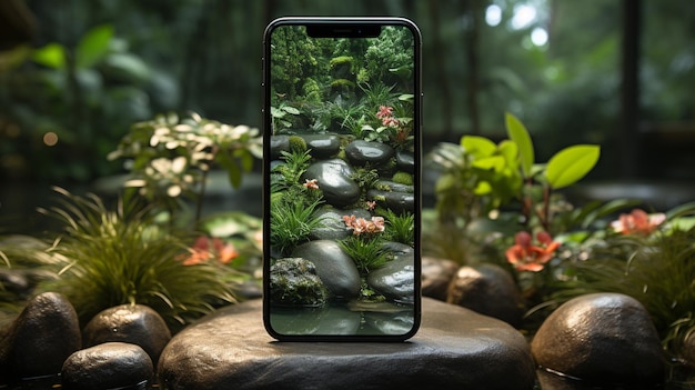 iphone 13 mockup free HD 8K wallpaper Stock Photographic image