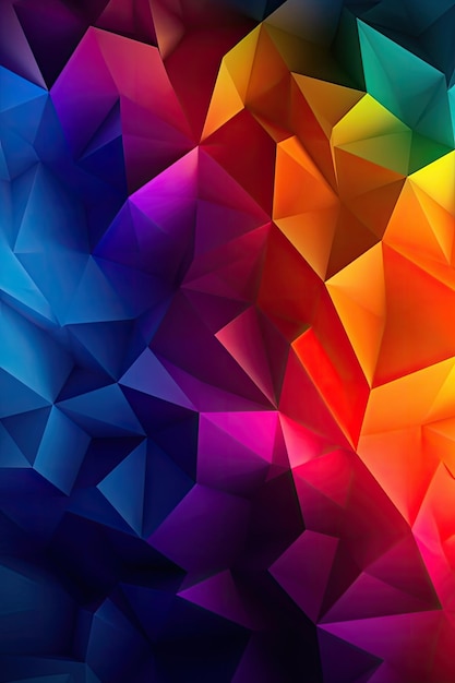 Iphone wallpapers with a rainbow background.