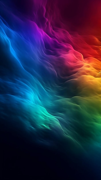 Iphone wallpapers with a rainbow and a rainbow.