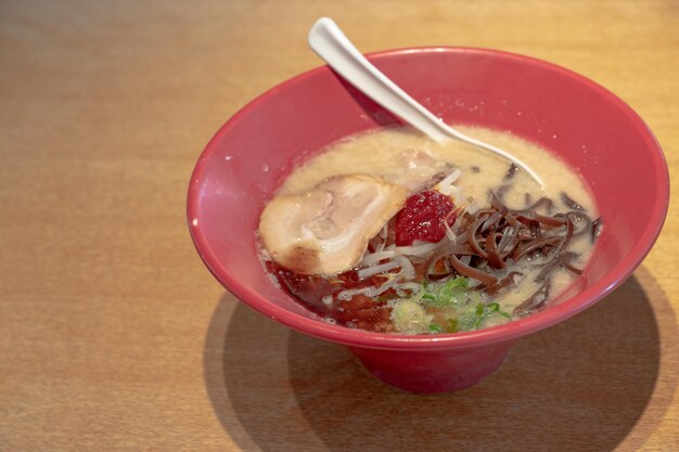 Ippudo's Akamaru Tonkotsu Ramen