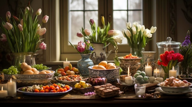 Iran Experience the vibrant celebration of Nowruz the Persian New Year with a festive HaftSeen table