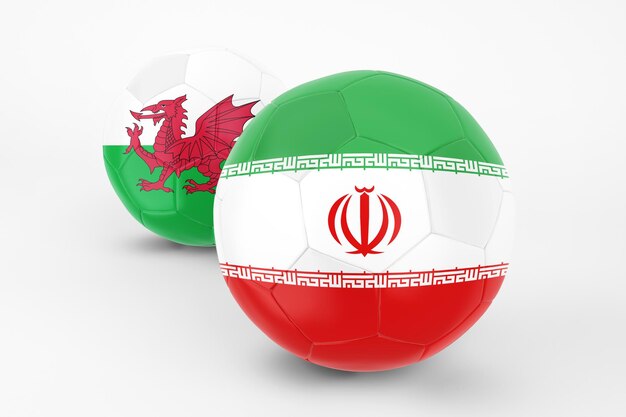 Iran versus Wales