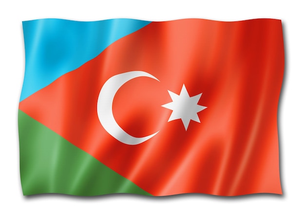 Iranian azerbaijanis ethnic flag asia