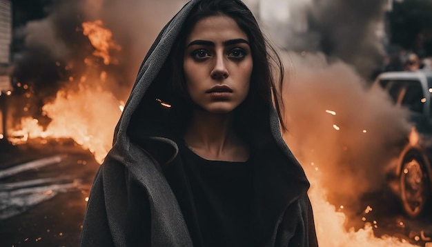 An Iranian women portrait shot