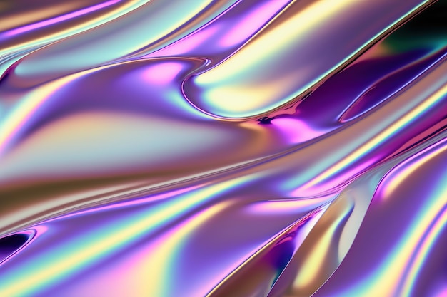 Iridescent abstract background