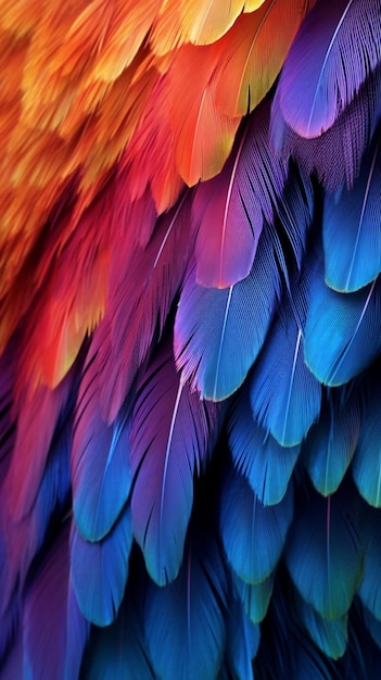 iridescent angel wings