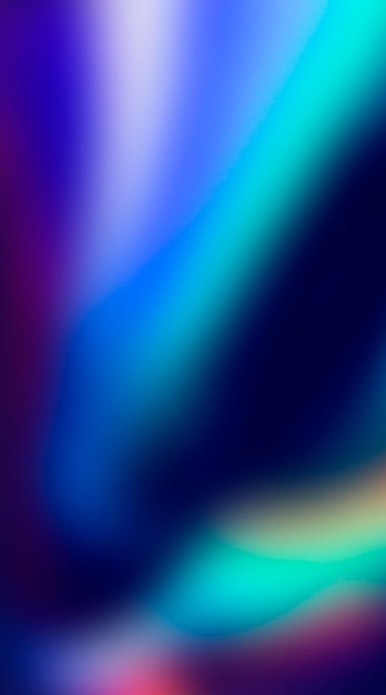 Iridescent chrome gradient Trendy colorful Holographic abstract background Texture