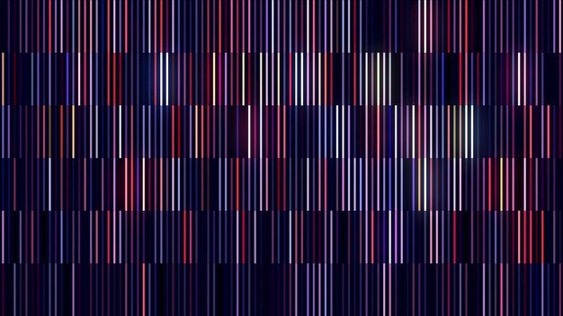 Photo iridescent colored strokes in stripes motion stylish background with lots of shiny moving strokes