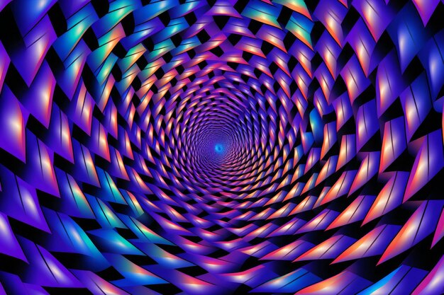 Iridescent indigo illusion cool background photo