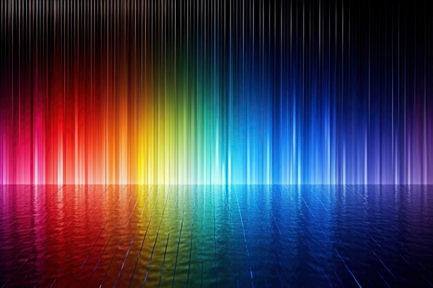 iridescent liquid flowing on screen wall effect abstract background with backlight