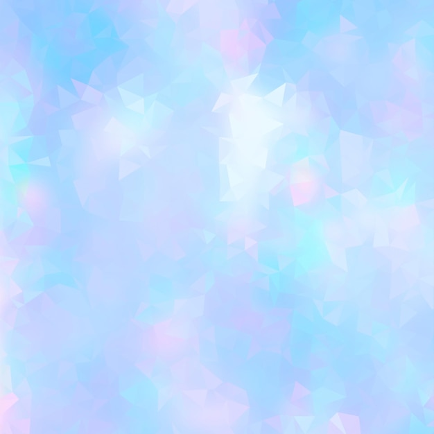 Iridescent polygon background