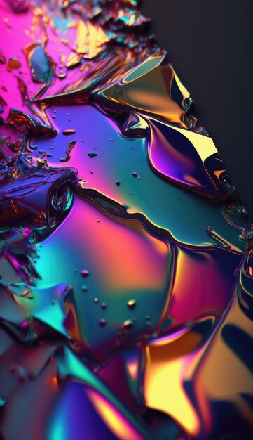 Iridescent wallpaper