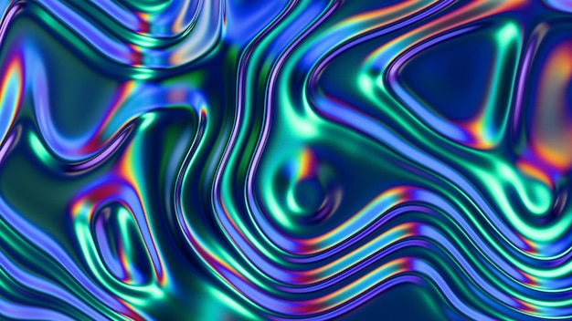 iridescente abstracte metalen achtergrond van topkwaliteit