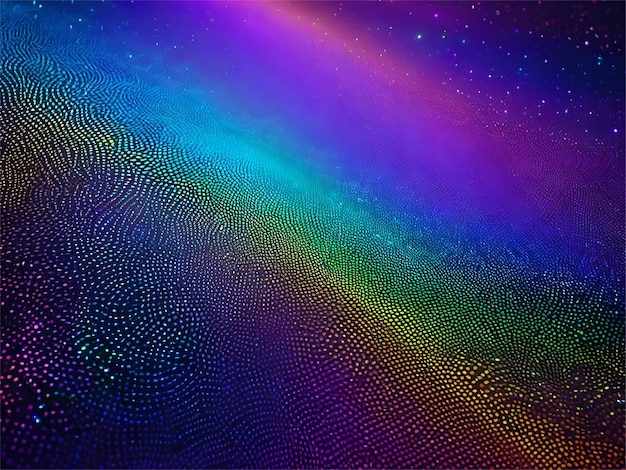 Iridescente holografische abstracte regenboog naadloos patroon Levendige achtergrond in 80s en 90s stijl