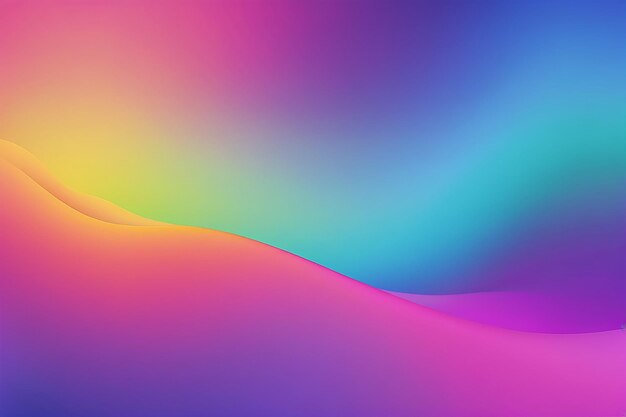 Iridescente Rainbow Blur Abstract Kleurige achtergrond