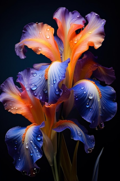 Iris bird of paradise