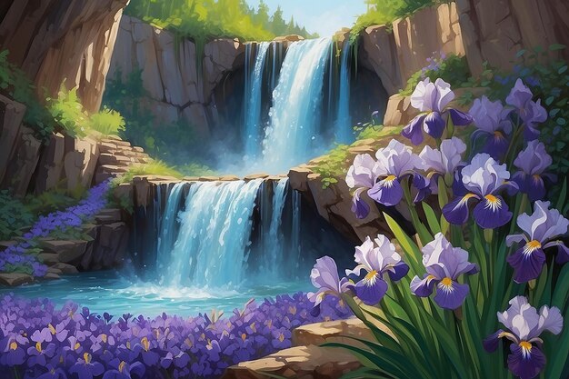 Iris Cascade