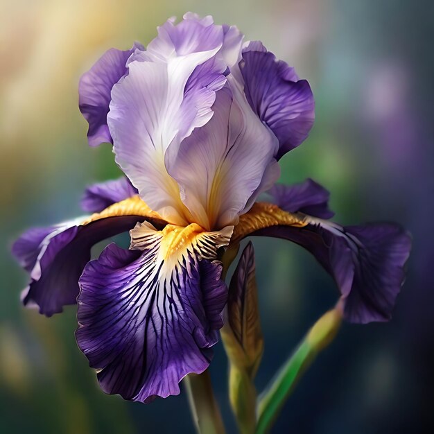 iris flower generated by AI