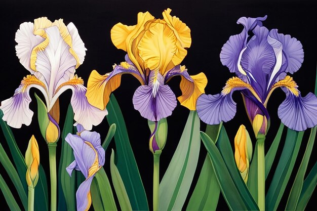 Iris Tapestry