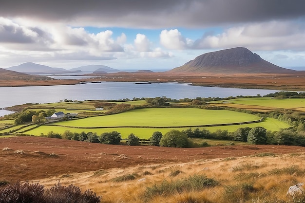 Irish Countryside Epic Connemara Landscape along the Wild Atlantic Way