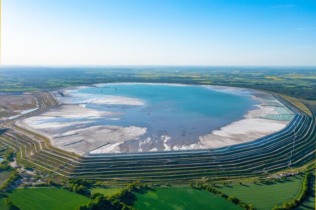 The Iron Bridge Reservoir is Europe's most popular foam sedimentation tank Poland