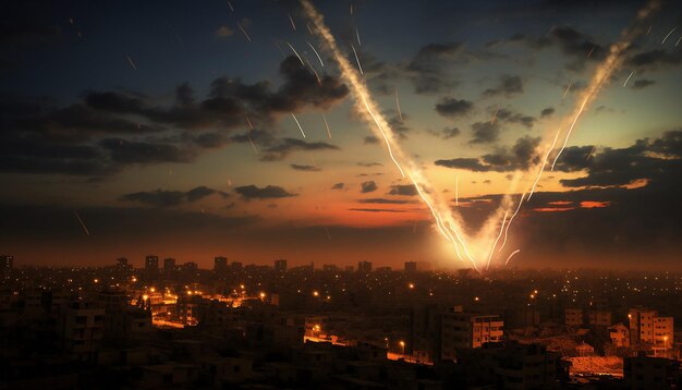 Premium Photo | Iron dome over israel