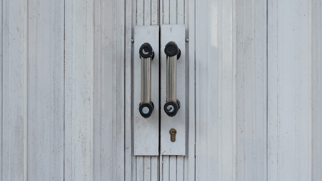 Iron Door Close Up Background