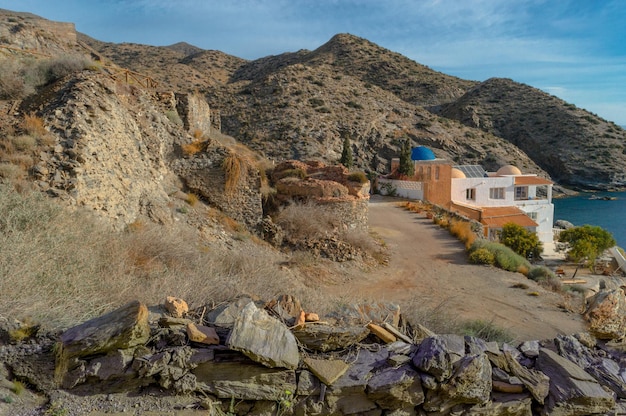 iron mine ruins in Almeria