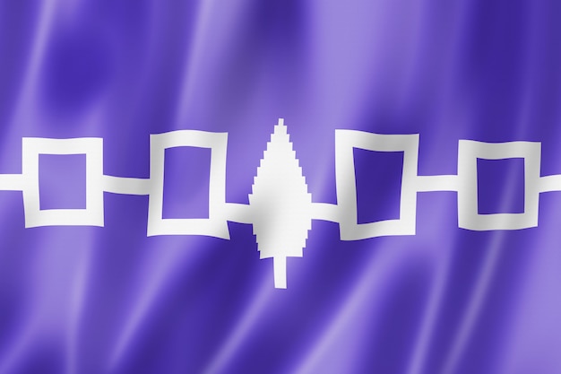 Foto iroquois volk etnische vlag, canada