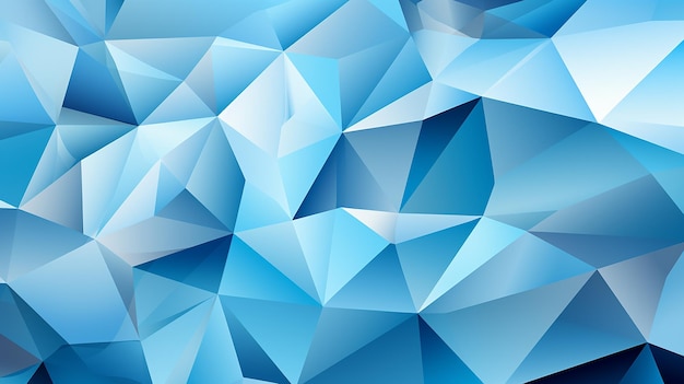 Irregular polygons in light and dark blue