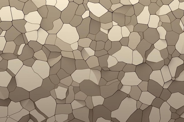 Photo irregular tiling with different size and shapes