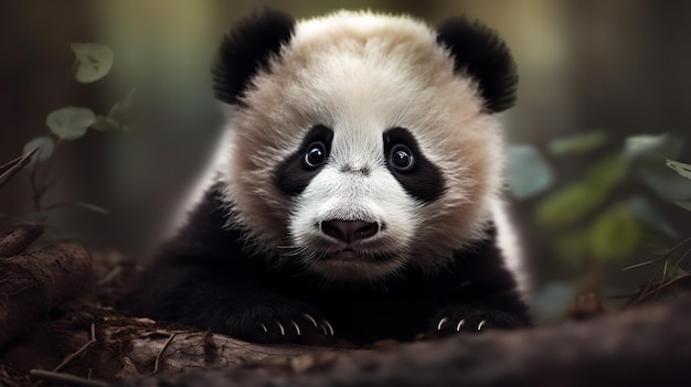 The Irresistible Cuteness of a Baby Panda