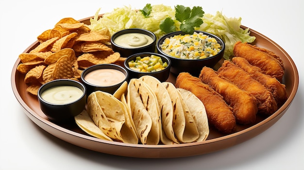 Irresistible Platter of Crispy Fish Tacos