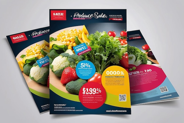 Photo irresistible promotional sale flyer