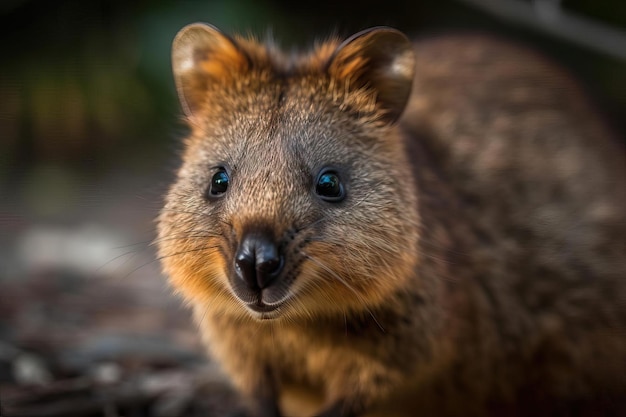 Irresistible Quokka on Rottnest Island