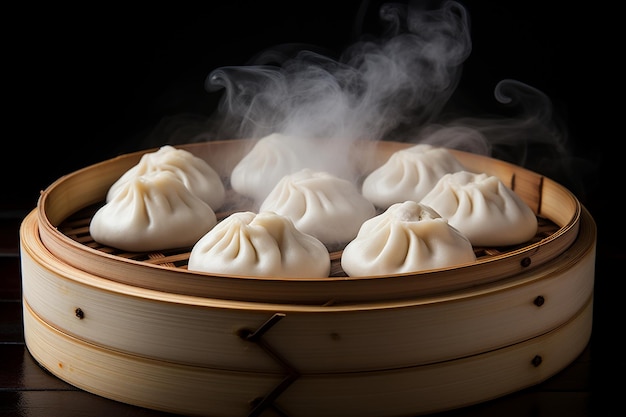 Photo irresistible steamed buns